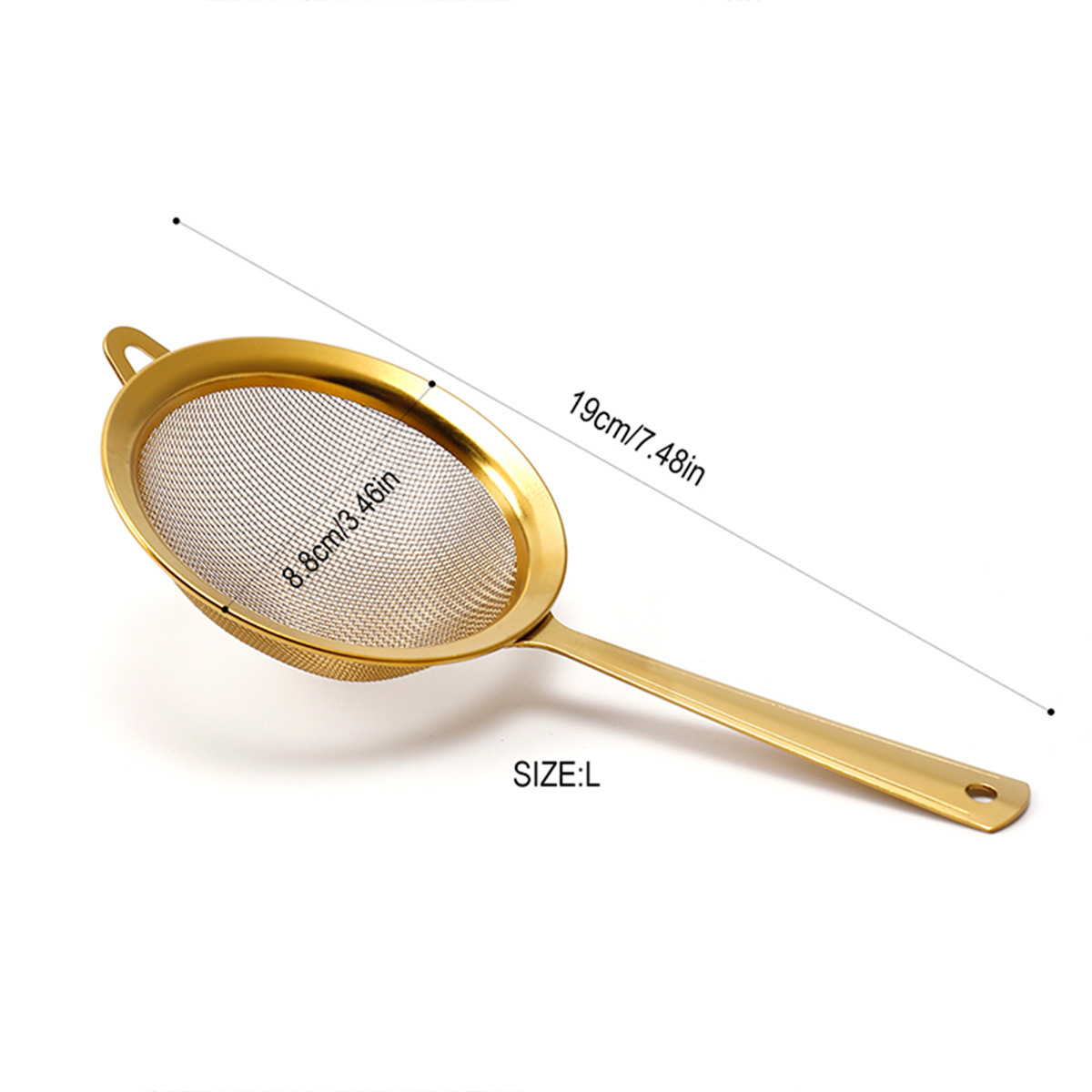 Golden Funnel Strainer