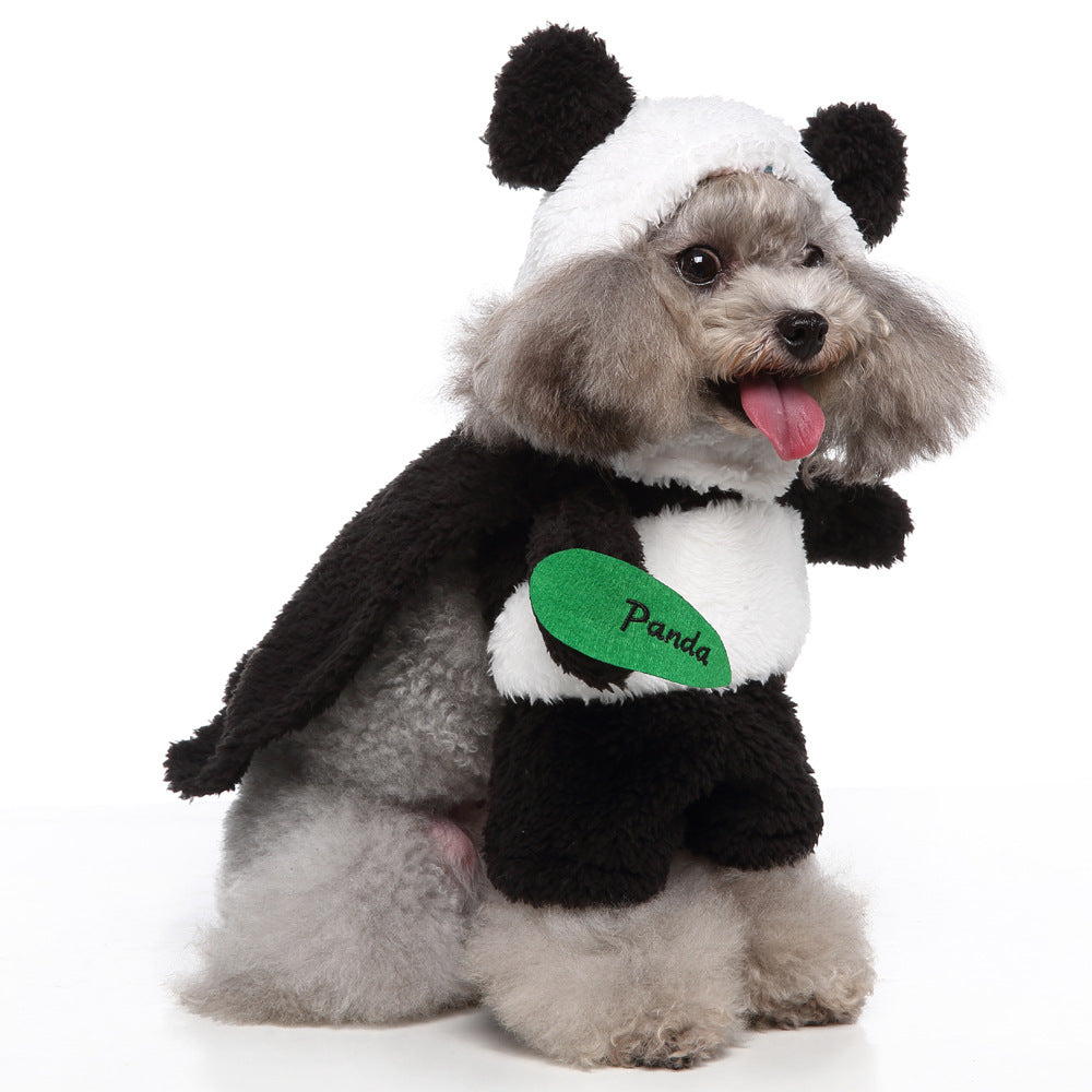 Thickened Dog Panda Coat
