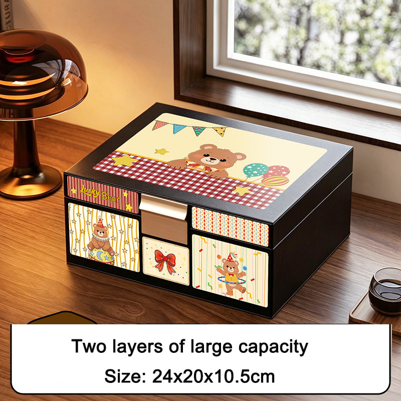 Antique style jewelry storage box