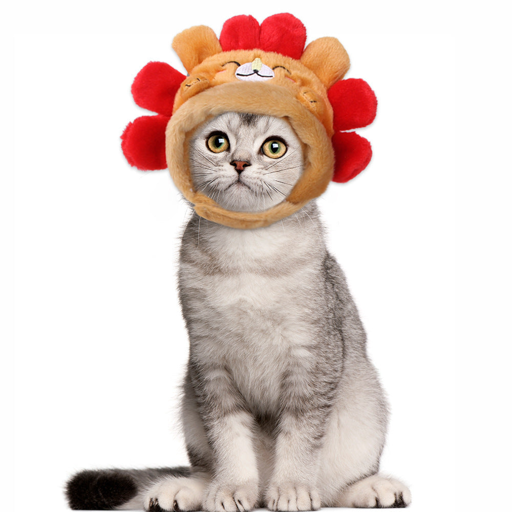 Cute Hedgehog Windproof Decorative Mask for Cats and Small Dogs