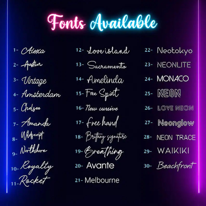 Custom Neon Sign