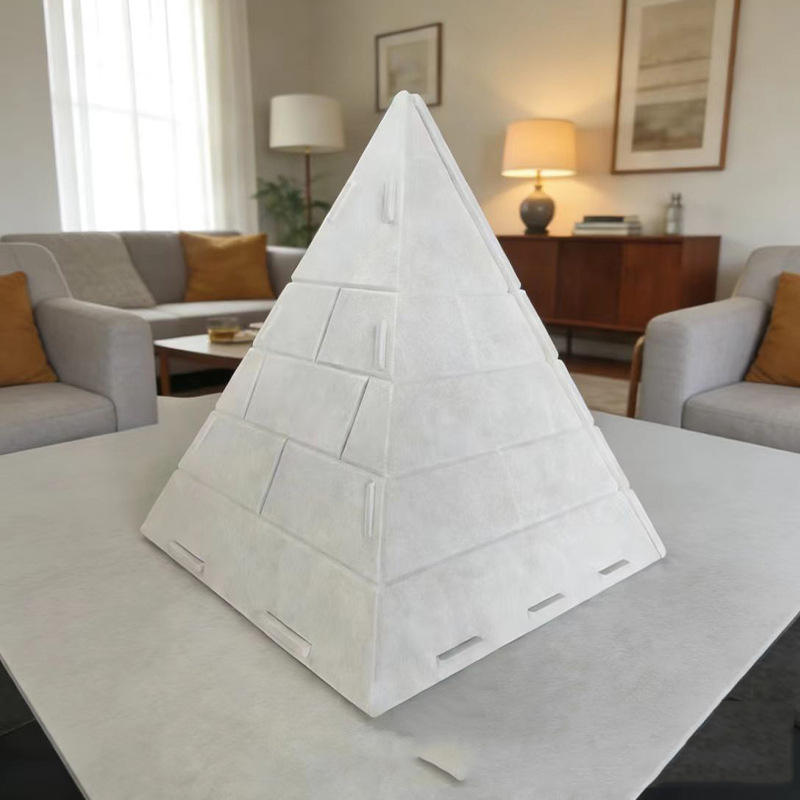 Splicing Felt Pyramid Cat Nest