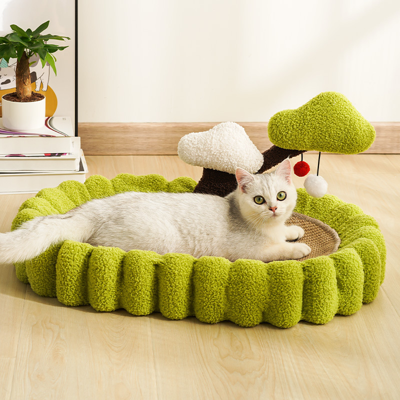 Money Tree Cat Scratch Pot