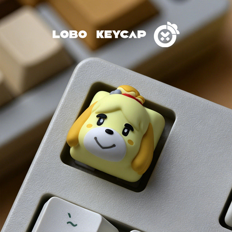 Animal Crossing Series Custom Resin Keycaps, Cute Creative Keyboard Caps, Personalized Key Cap