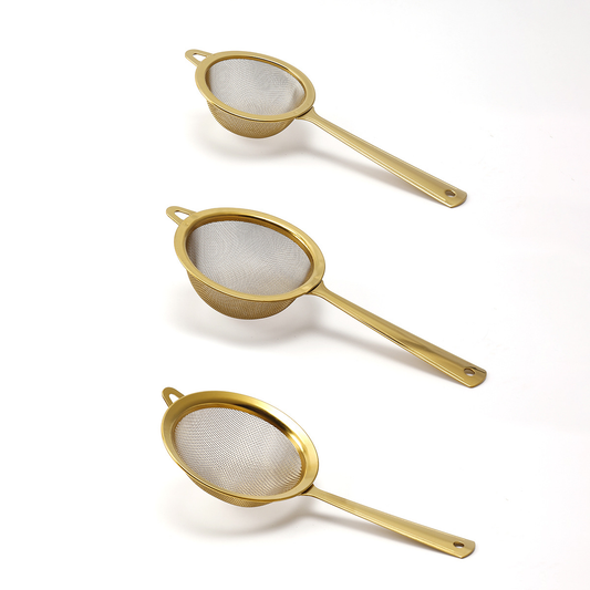 Golden Funnel Strainer