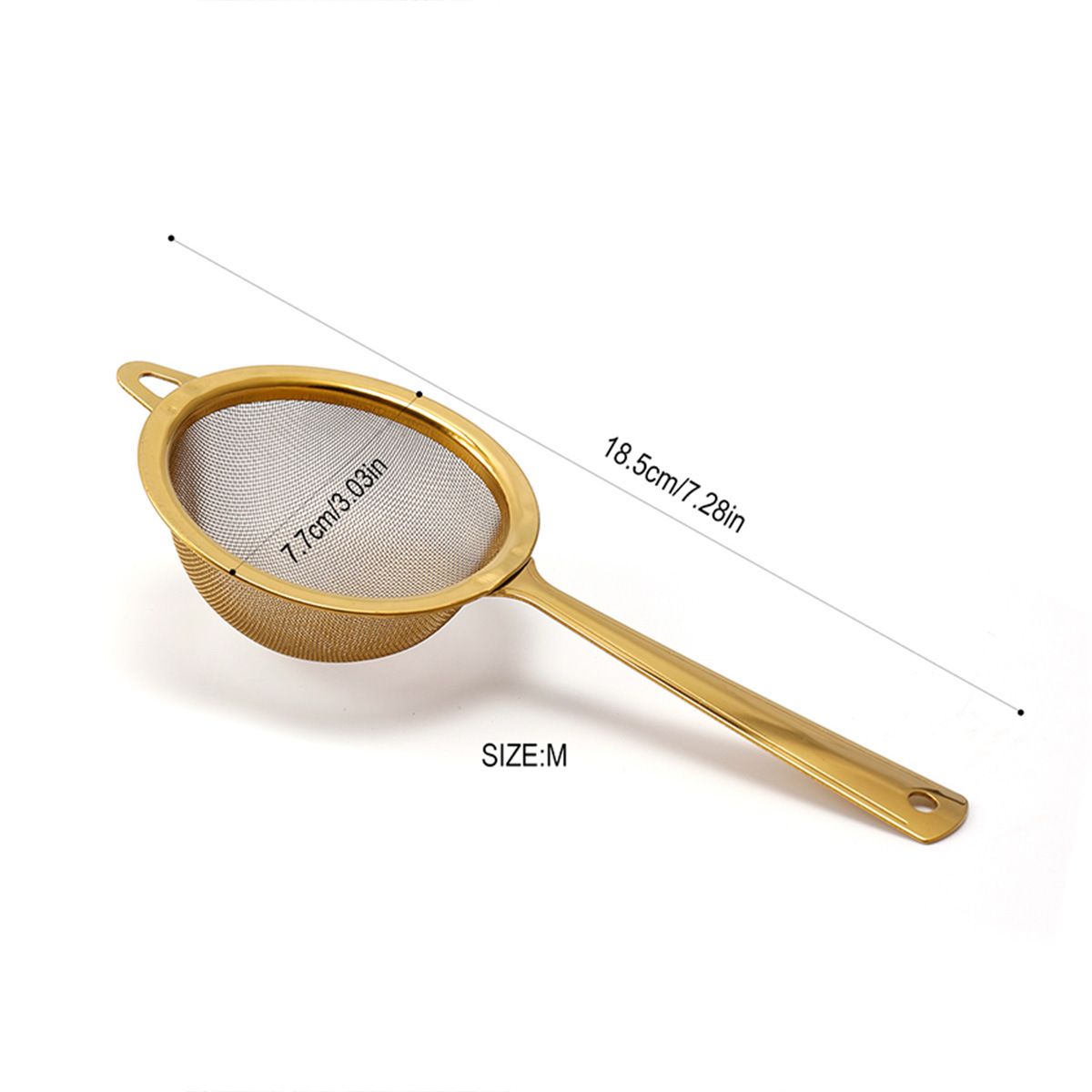 Golden Funnel Strainer
