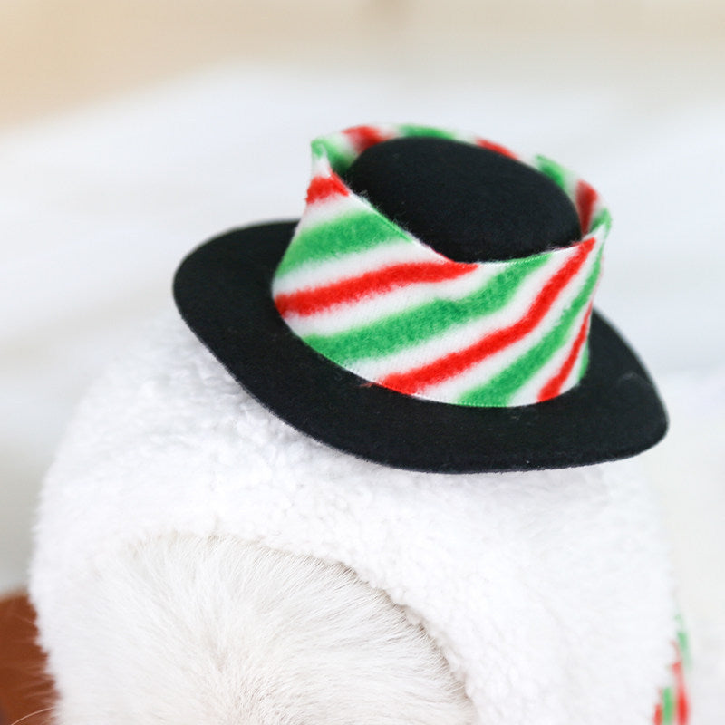 Snowman Dog costume