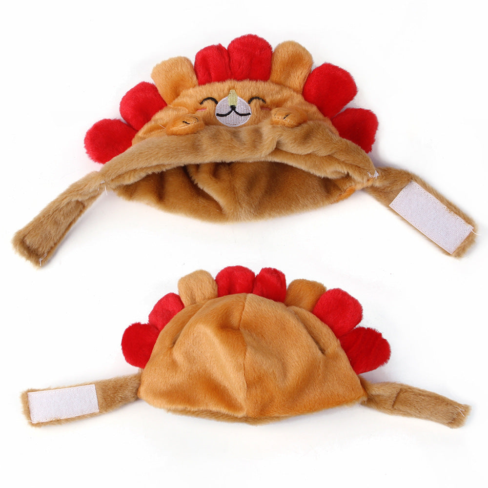 Cute Hedgehog Windproof Decorative Mask for Cats and Small Dogs