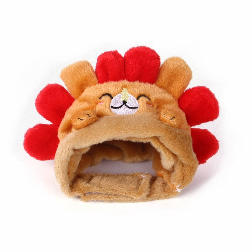 Cute Hedgehog Windproof Decorative Mask for Cats and Small Dogs