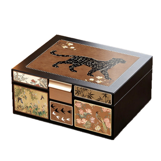 Antique style jewelry storage box