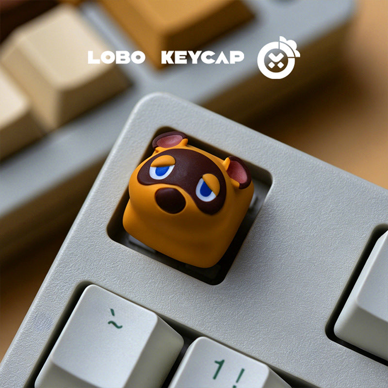 Animal Crossing Series Custom Resin Keycaps, Cute Creative Keyboard Caps, Personalized Key Cap