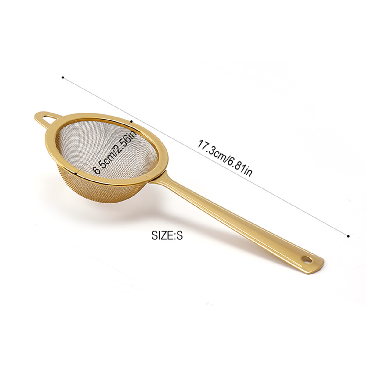 Golden Funnel Strainer