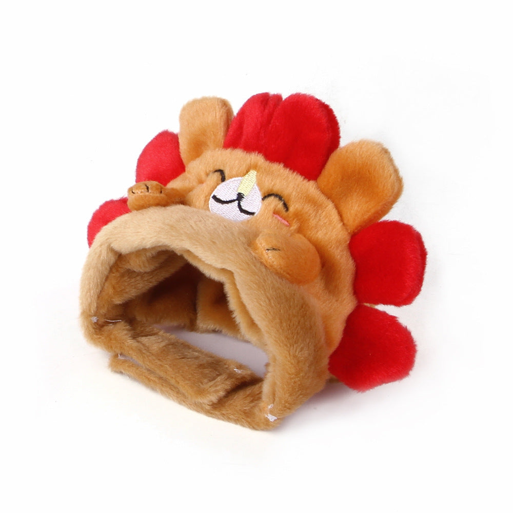 Cute Hedgehog Windproof Decorative Mask for Cats and Small Dogs