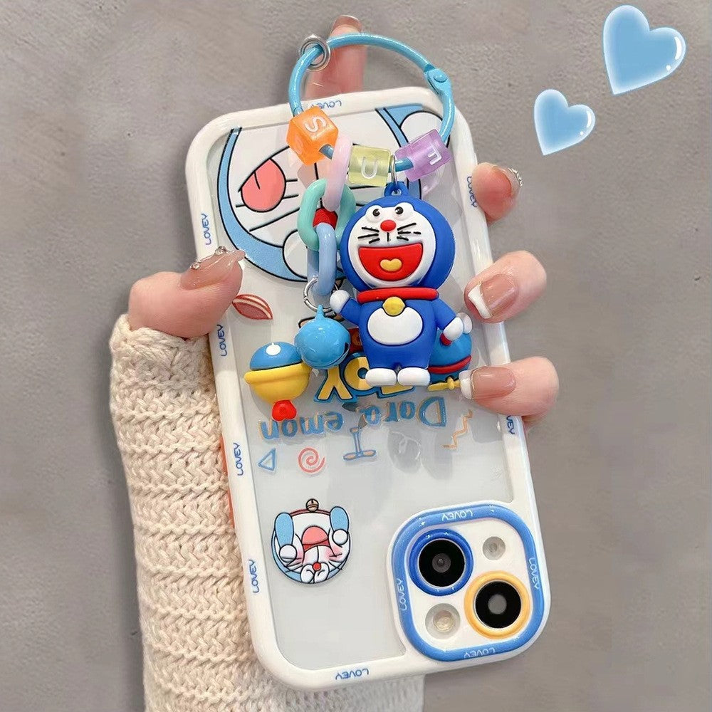 Candy-Colored Ins-Style Cute Pendant Creative Cartoon Colorful Phone Case Pendant Keychain Mobile Phone